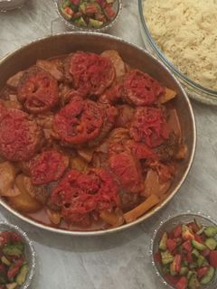 صورة لوصفة لحمة بالصينية