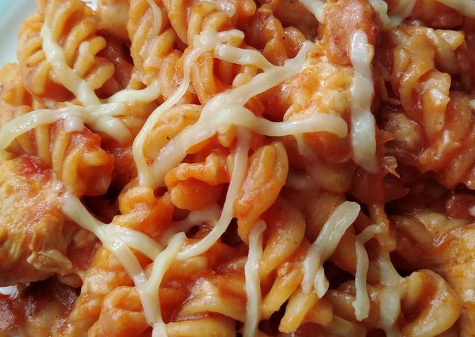 Step-by-Step Guide to Prepare Any-night-of-the-week Vickys One Pot BBQ Chicken Pasta, GF DF EF SF NF