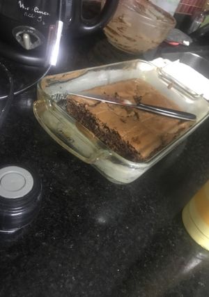 Una foto de Brownies caseros