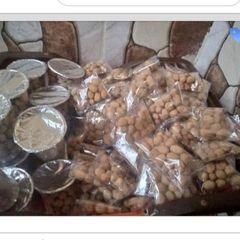 A picture of How to make peanut burger.