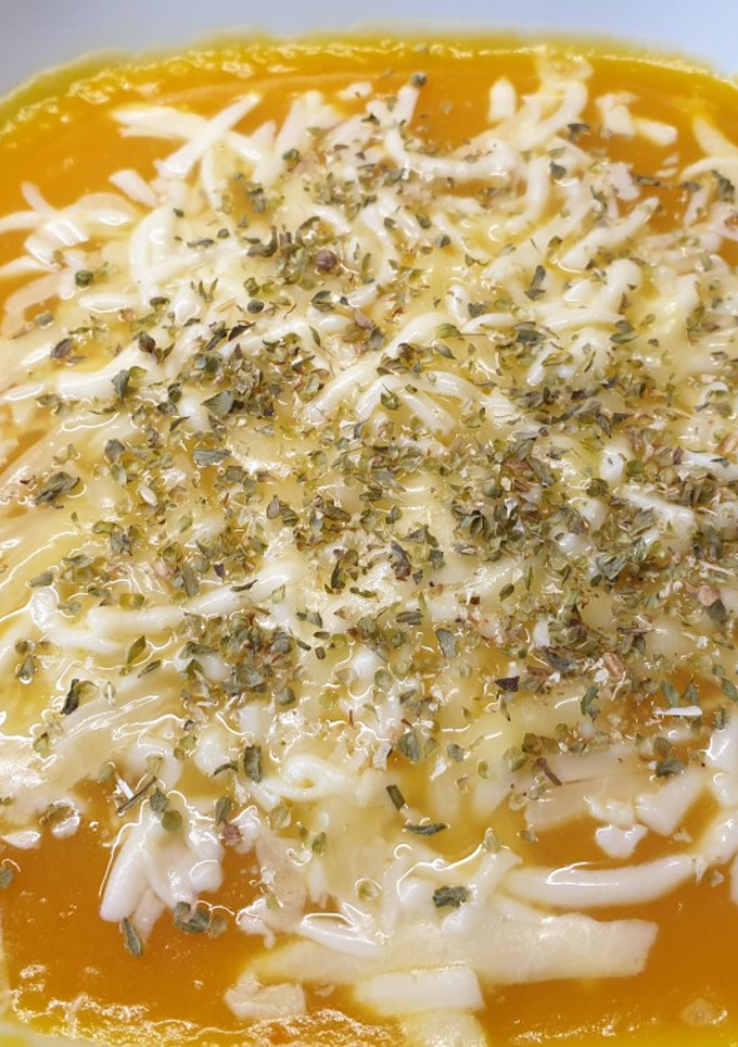 Una foto de Crema de calabaza y jengibre sin gluten