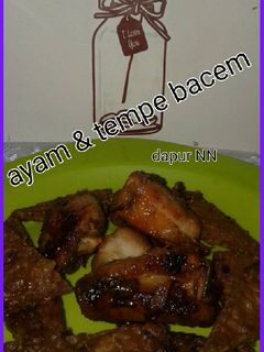 Foto resep Ayam& tempe bacem