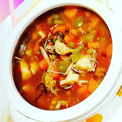 A picture of Chicken stew.