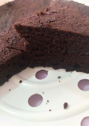 Foto resep Cake coklat teflon lembut tanpa mixer tanpa oven