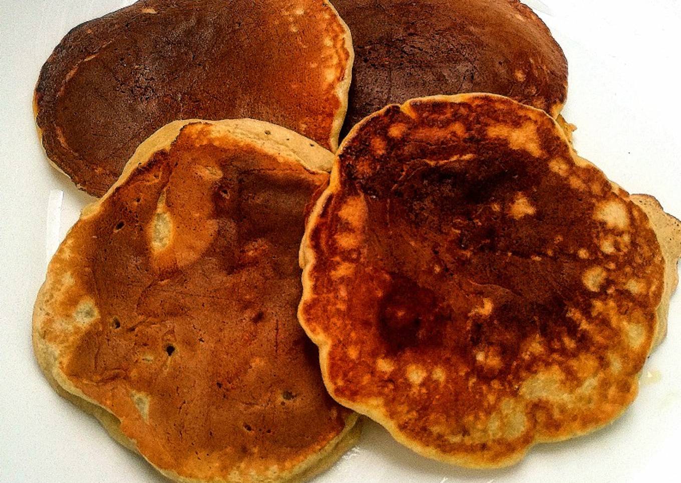 Pancakes banane et graines de lin