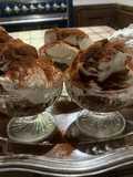 Mousse di castagne al cioccolato fondente