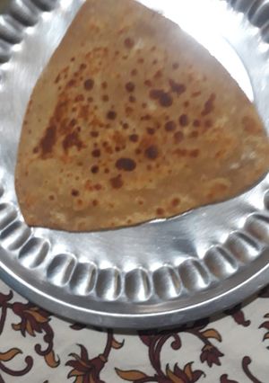 A picture of Ajwain paratha.
