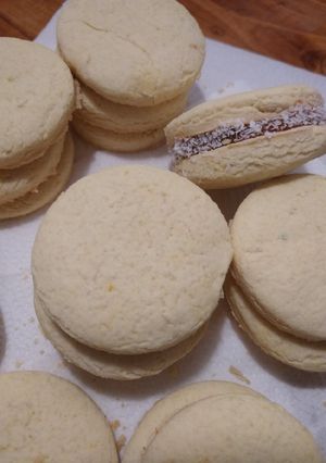 Una foto de Alfajores de maizena