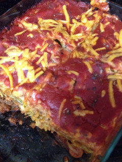 Foto resep Lasagna Bolognese sauce with spinach and carrots