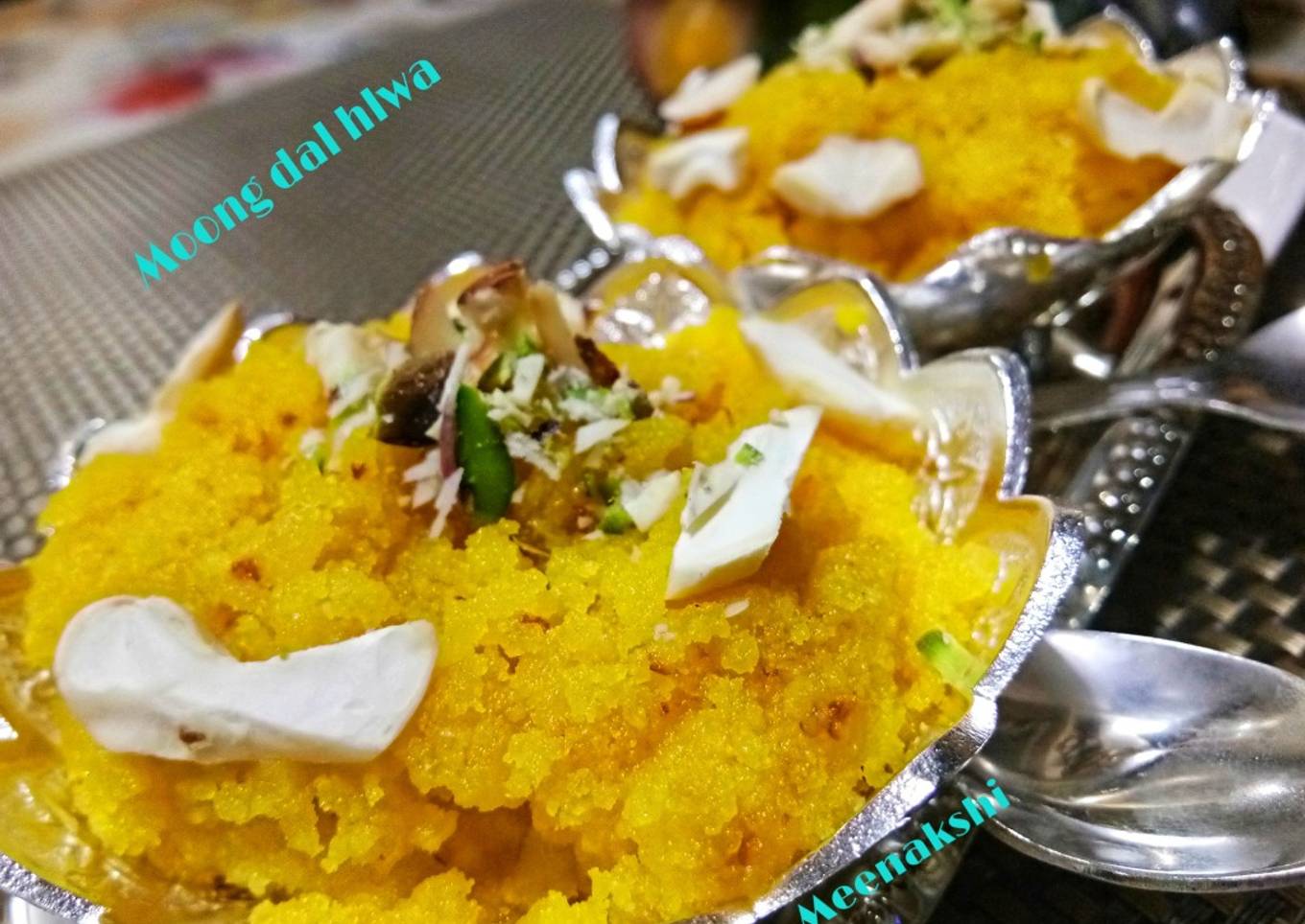Moong dal halwa