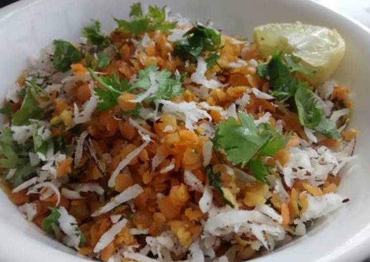 Recipe of Quick Masoor Dal Delight