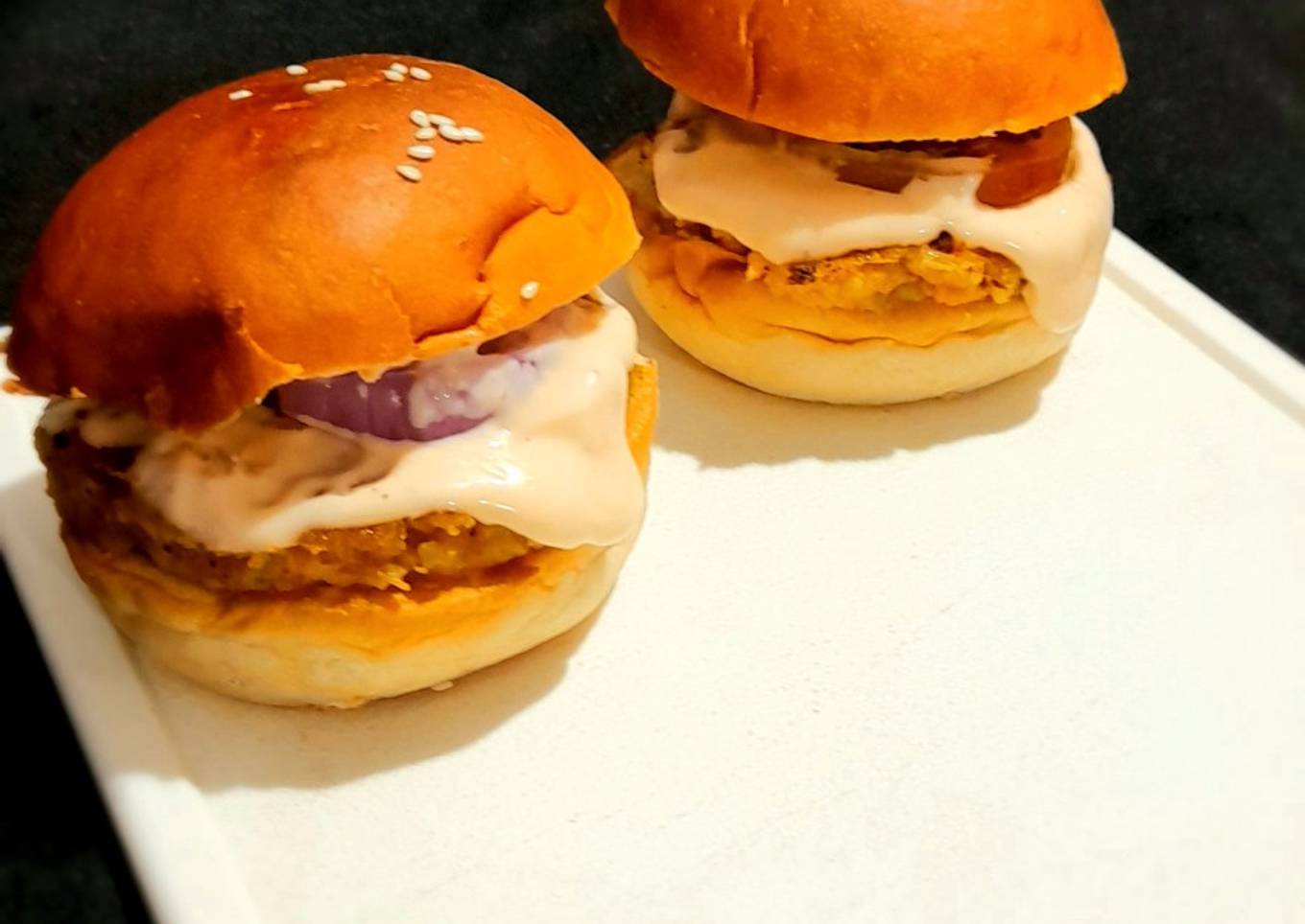 Keema Chop Burger