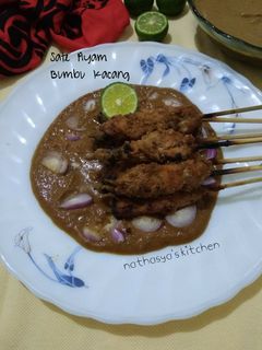 Foto resep Sate Ayam Bumbu Kacang