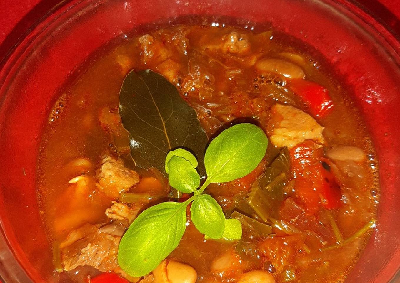 Miss Szubaxo's Borscs- with my twist