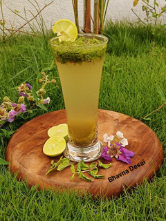 મિન્ટ મોઈતો. (Mint Mojito Recipe in Gujarati) રેસીપી મુખ્ય ફોટો
