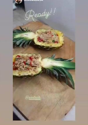 Φωτογραφία της συνταγής Γεμιστός ανανάς