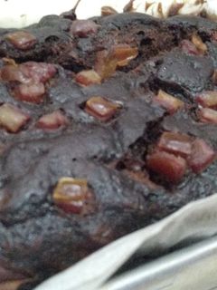 Foto resep Brownies Kukus Topping Kurma