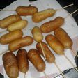 Hot dog de salchichas y mozzarella sin harina