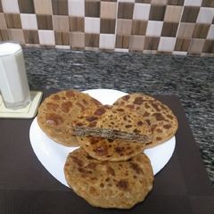 A picture of Mutton Kheema Chapati #Weekly Jikoni Challenge.