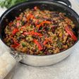 Poêlée de haricots rouges au bœuf