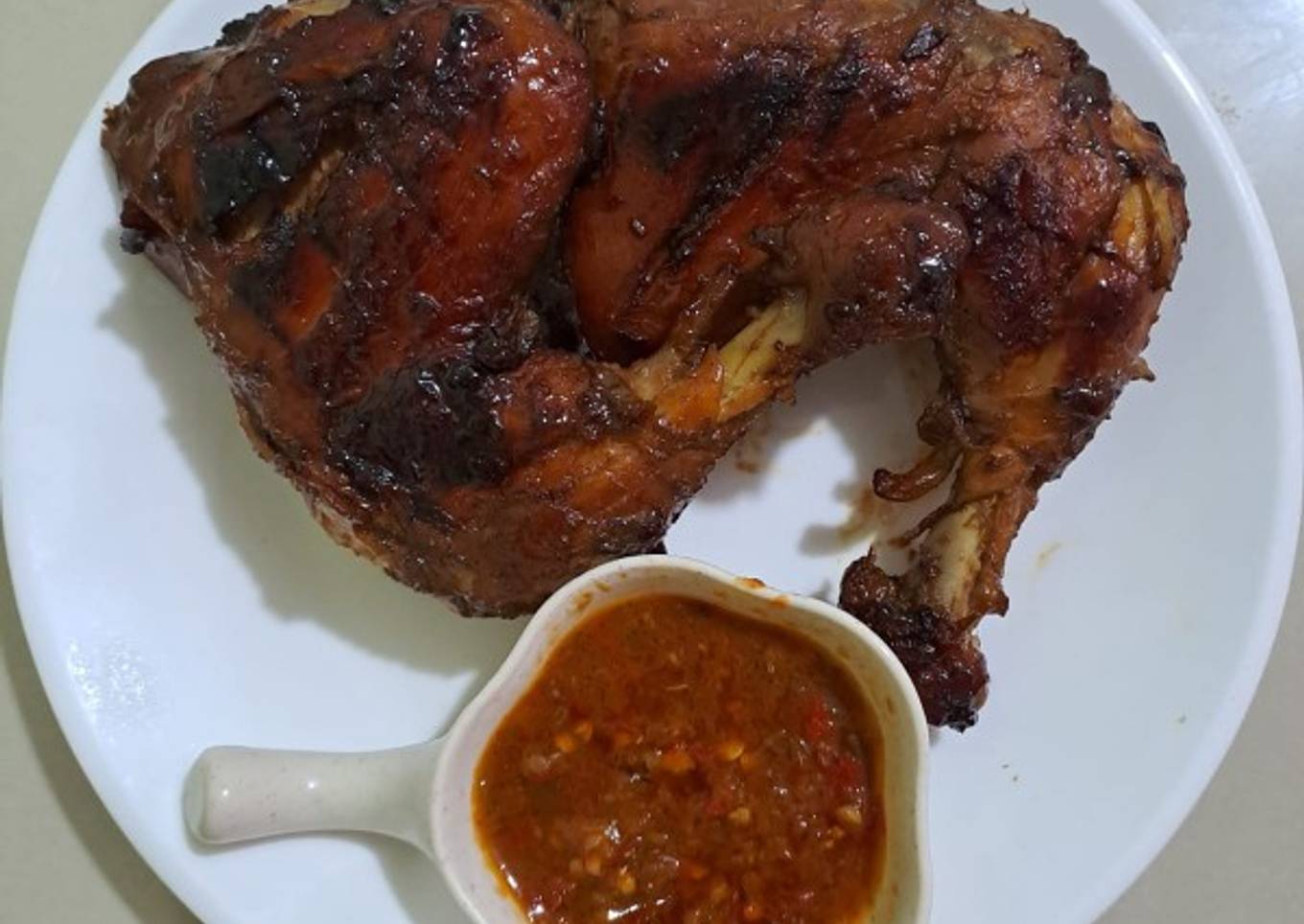 Ayam panggang teflon