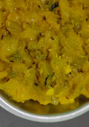 A picture of कद्दू की सब्जी.