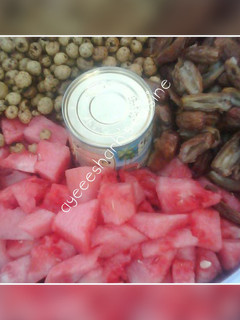 A picture of Tasty watermelon smoothie.