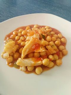 Una foto de Bacalao a mi manera