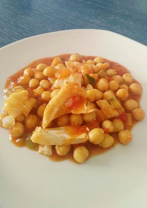 Una foto de Bacalao a mi manera