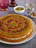 Othmaliyeh or Kunafa with Cream