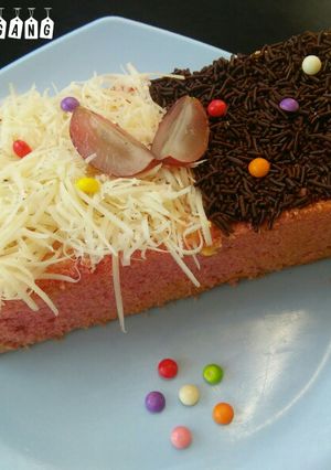 Foto resep Bolu Panggang Strawberry Putih Telur (NO BAU TELUR)