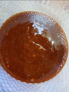 A picture of Bar B Q sauce/Bbq sauce.