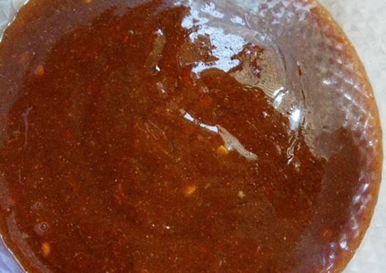 Steps to Prepare Favorite Bar B Q sauce/Bbq sauce