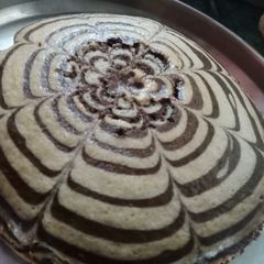 A picture of Zebra cake.
