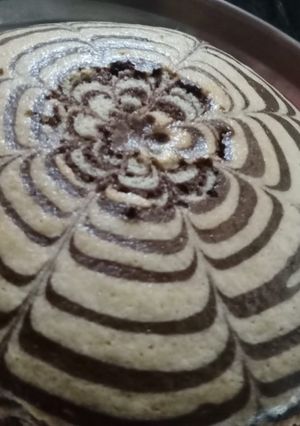 A picture of Zebra cake.