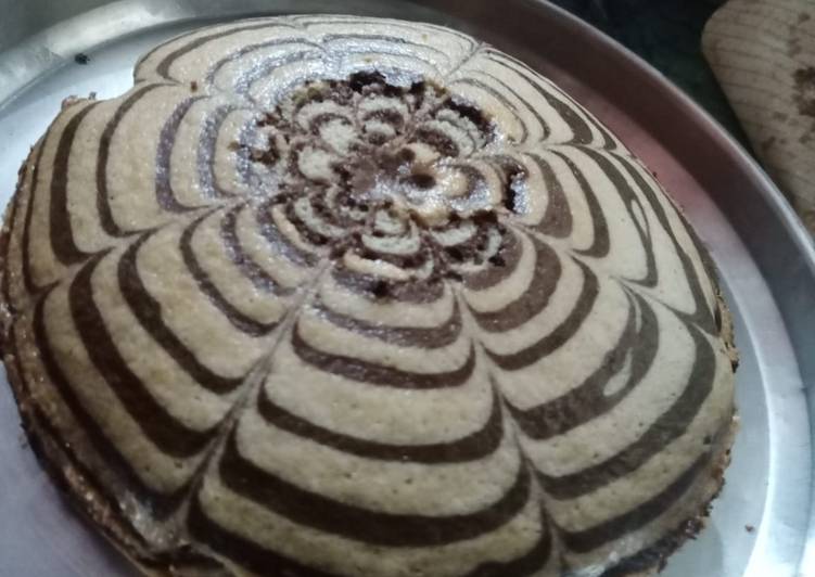 Step-by-Step Guide to Make Appetizing Zebra cake Cooking Basics for Newbies