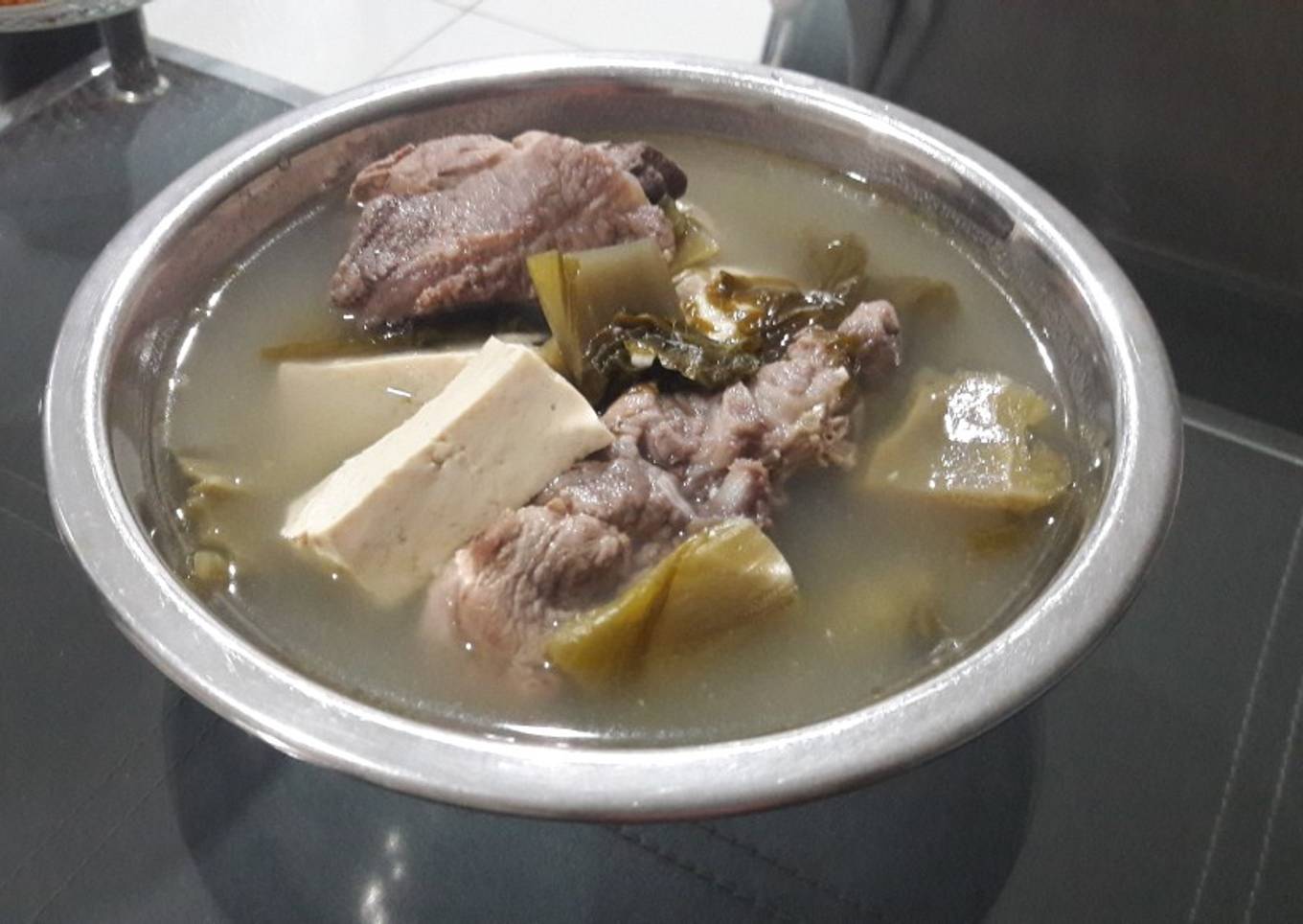Bakut sawi asin (non halal)