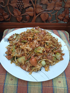 Foto resep Kwetiau goreng sosis