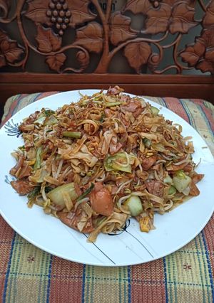 Foto resep Kwetiau goreng sosis