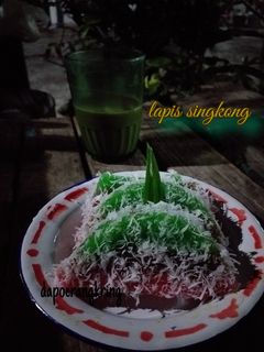 Foto resep Kue lapis singkong