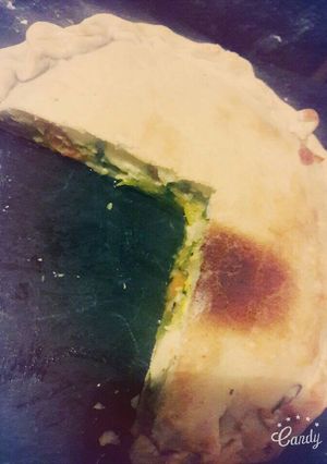 Una foto de Tarta súper económica de zapallitos verde x2
