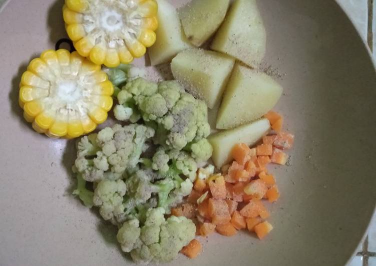 Resep Menu Diet Simple #3 Mixed Vegetables Anti Gagal