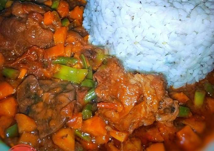 Steps to Make Mario Batali Tomatoes vegetable stew