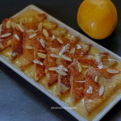 A picture of Mango Shahi Tukde.