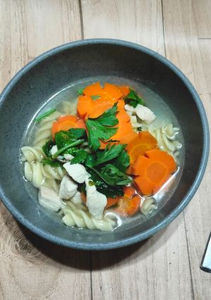 Foto resep Sup Fussili