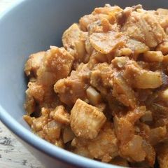 A picture of East Indian Style Curried Chicken Sauté.