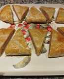 Pastelitos de hojaldre con manzanas y canela