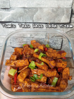 Foto resep Tumis Tahu Saus Lada Hitam