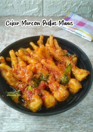 Foto resep Ceker Mercon Pedas Manis