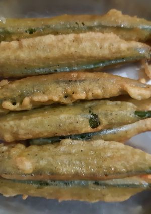 Foto resep Okra (bhindi) goreng cripsy